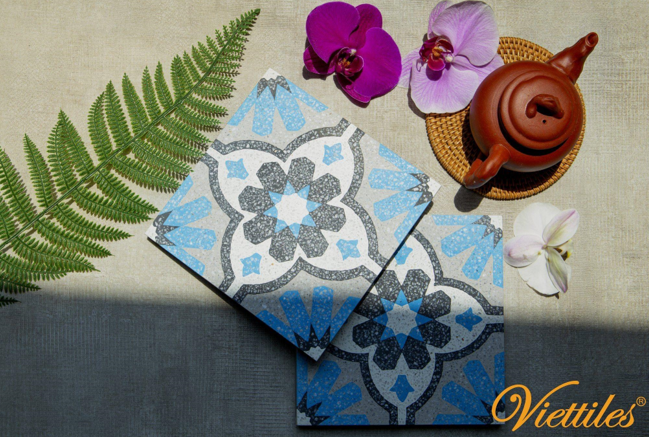 Nhà sản xuất gạch Terrazzo Viettiles sự kết tinh giữa nghệ thuật và vật liệu cao cấp